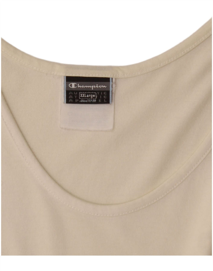 Vestă pentru bărbați Champion Top 2XL, alb