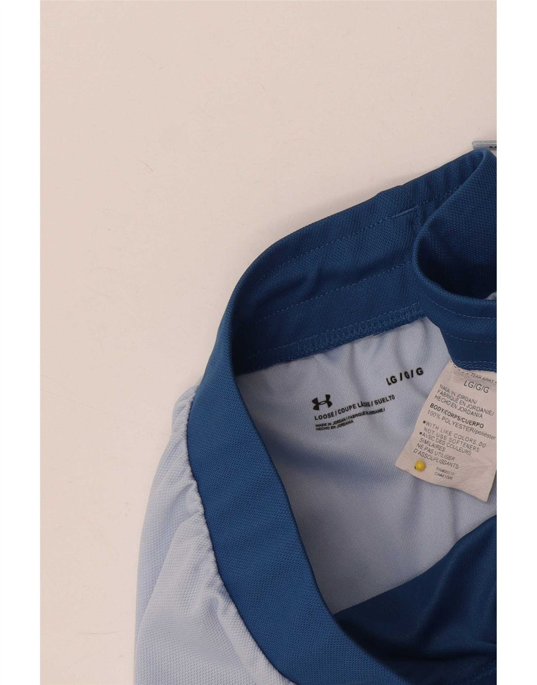 Pantaloni scurți sport Under Armour pentru bărbați, mari, albastru, poliester color bloc
