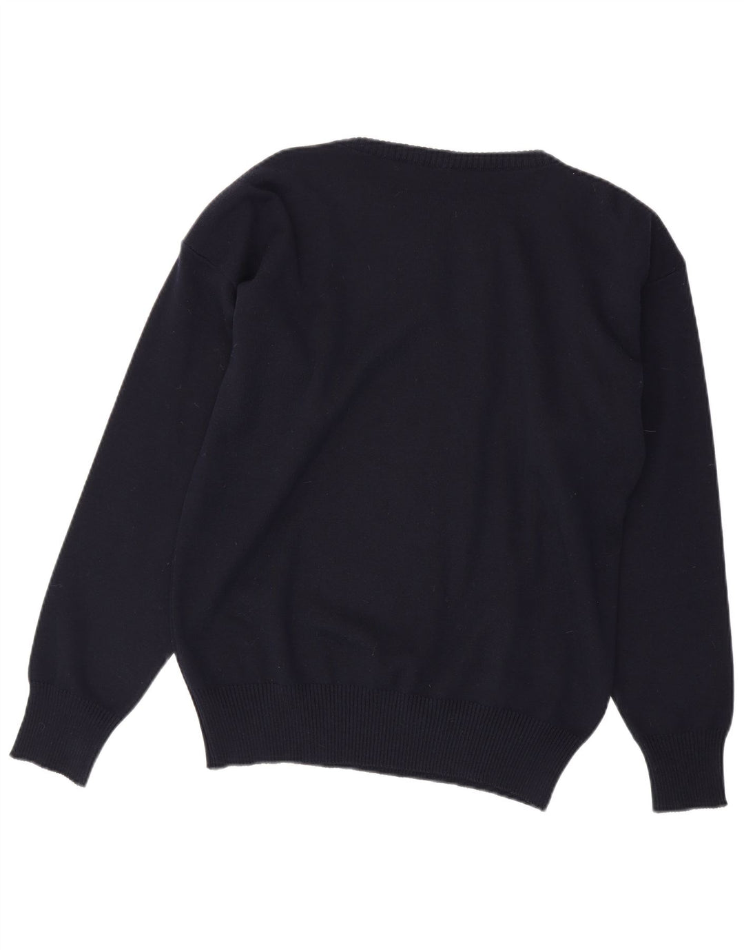 Pulover pentru bărbați Paul & Shark, cu fermoar, cu gât, lână virgină, albastru, mediu