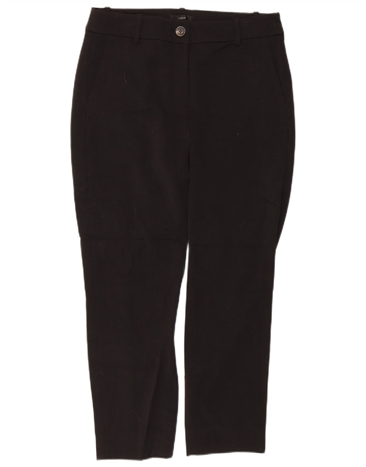 Pantaloni tăiați pentru femei J. Crew US 8 Medium W32 L24 Poliester negru