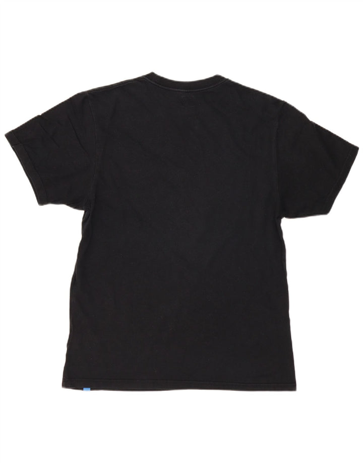 Tricou grafic Adidas pentru bărbați Top mediu negru bumbac