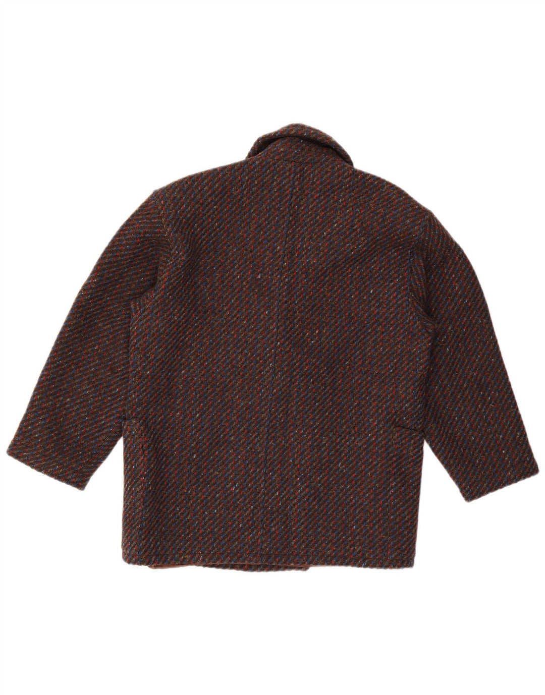 Pardesiu vintage pentru femei IT 44 Medium Multicolor Flecked