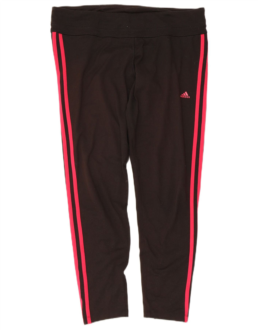 Pantaloni de trening Climalite ADIDAS pentru femei UK 16 Poliester negru mare