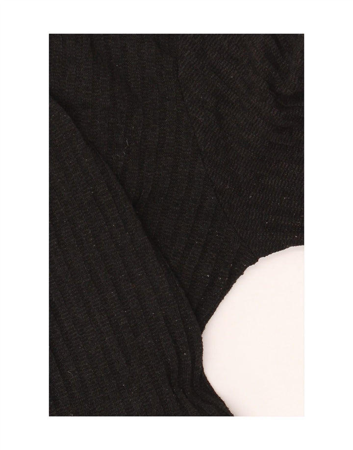 Rochie tricotată pentru femei Zara UK 12 Medium Black
