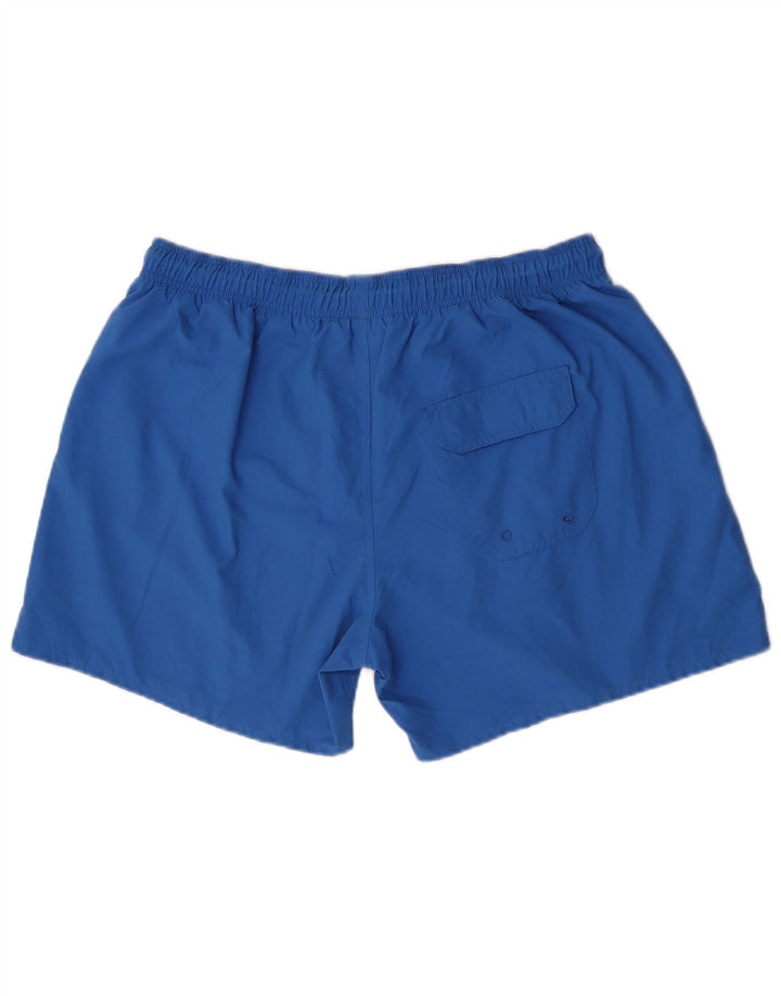 Pantaloni scurți de înot grafic Timberland pentru bărbați, mari, albastru, poliester