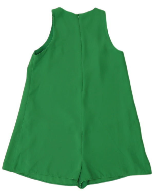 Costum pentru femei Zara fără mâneci UK 10 Poliester verde mic