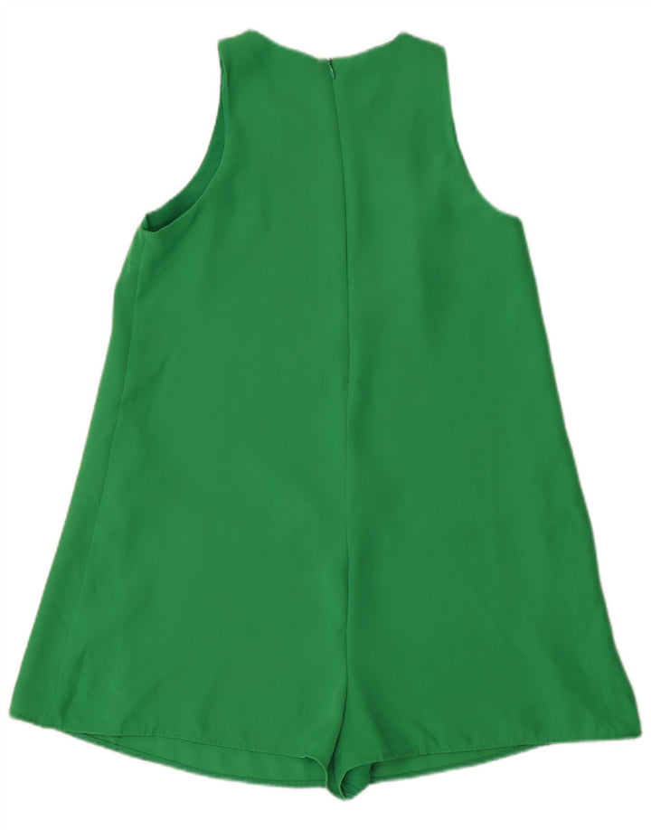 Costum pentru femei Zara fără mâneci UK 10 Poliester verde mic