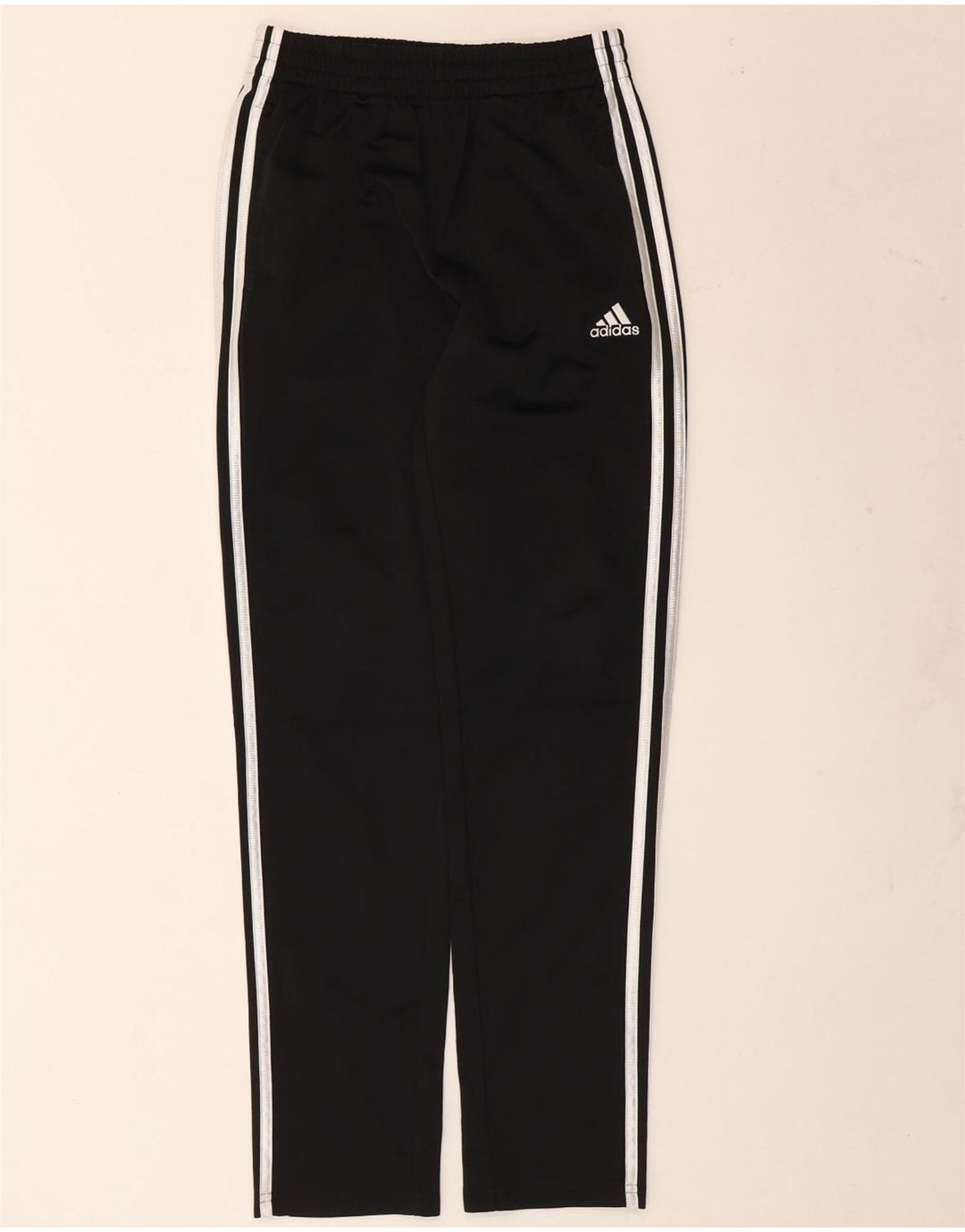 Pantaloni de trening Adidas pentru băieți 14-15 ani, mari, negru, poliester