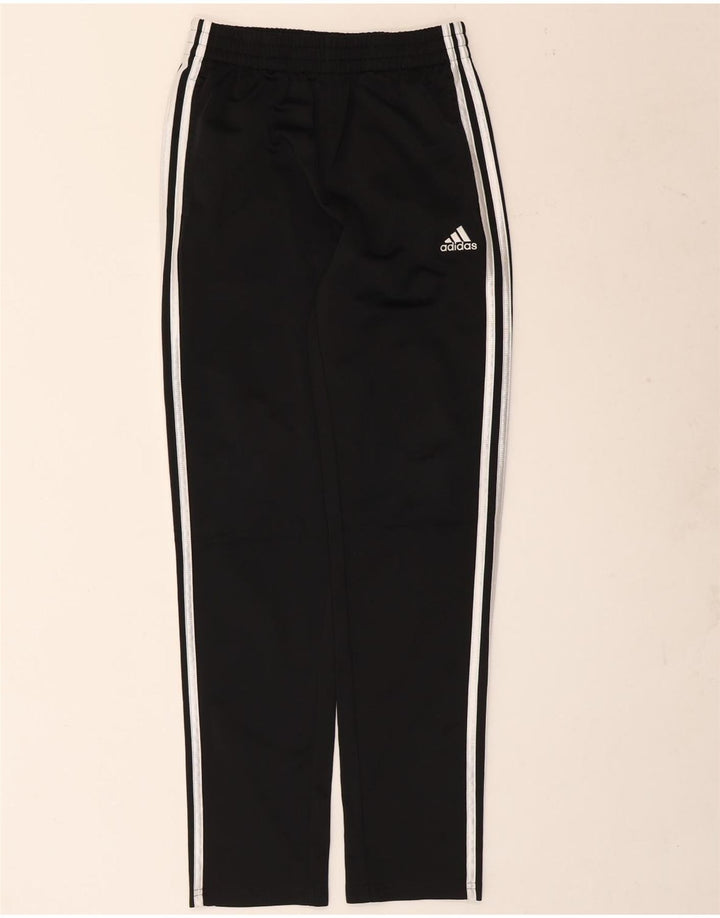 Pantaloni de trening Adidas pentru băieți 14-15 ani, mari, negru, poliester