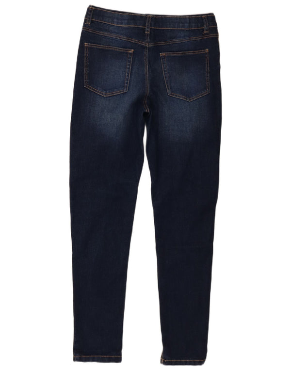 Blugi skinny pentru băieți Marks & Spencer 12-13 ani W28 L28 albastru bumbac
