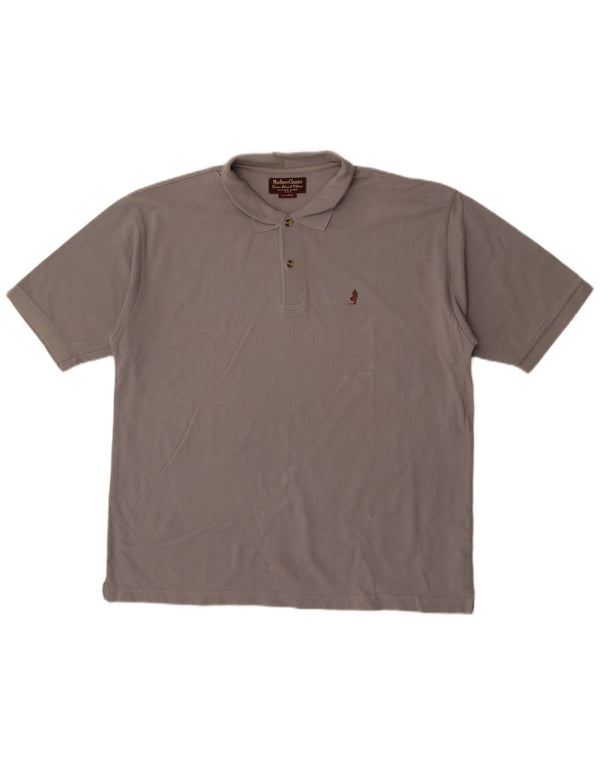 Tricou polo Marlboro Classics pentru bărbați XL, bumbac gri