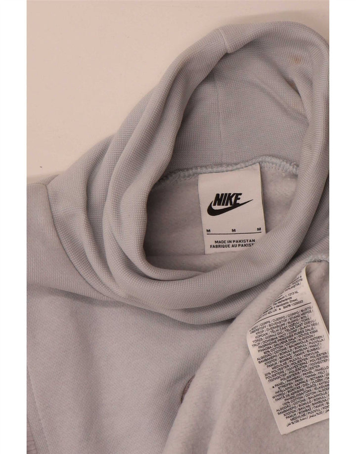 Pulover de hanorac grafic Nike pentru femei UK 14 Medium Blue Colorblock