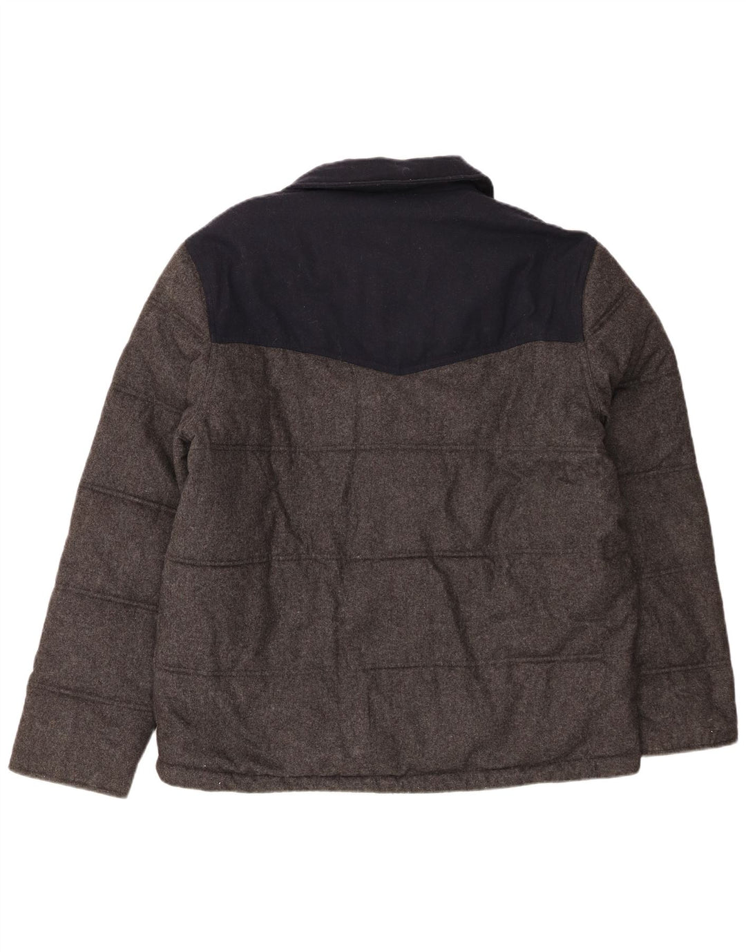 Jachetă căptușită pentru bărbați Marks & Spencer UK 41 mare, gri, lână color bloc