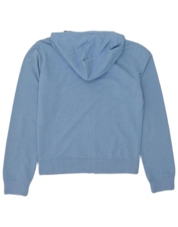 Pulover Reebok pentru femei cu fermoar, UK 10, poliester albastru mic