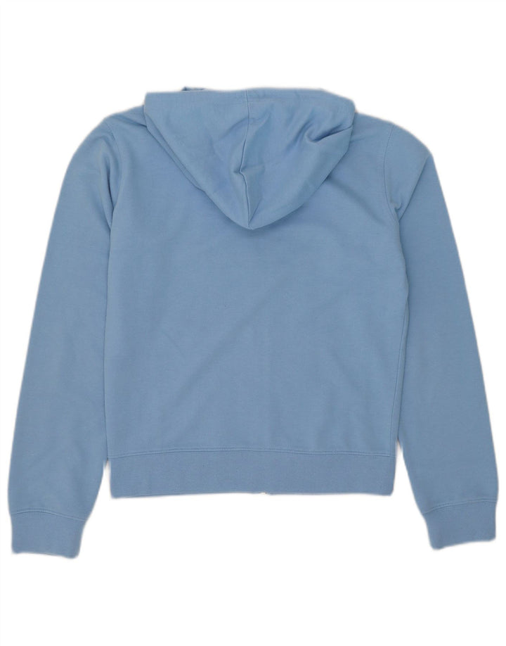 Pulover Reebok pentru femei cu fermoar, UK 10, poliester albastru mic