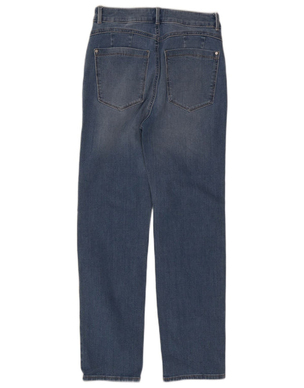 Blugi drepti pentru femei Marks & Spencer Sienna UK 10 Small W27 L27 Blue