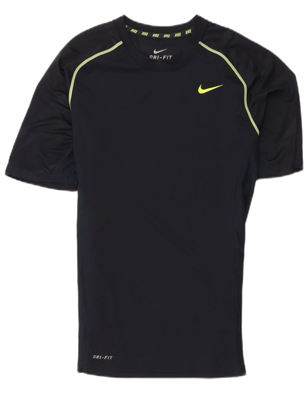 Tricou pentru bărbați Nike Dri Fit Top mic, albastru bleumarin, poliester