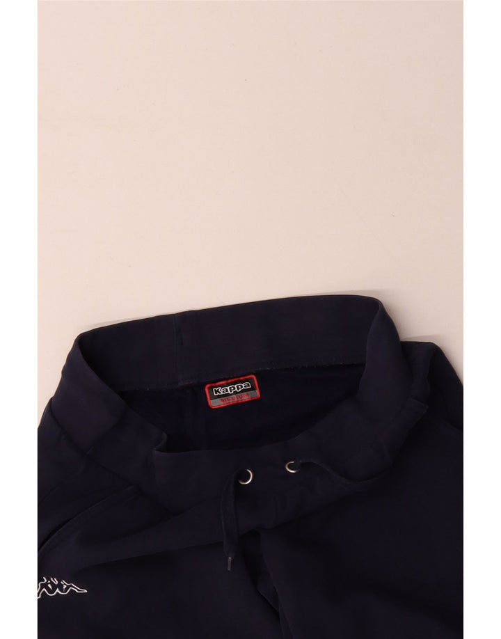 Pantaloni de trening KAPPA pentru femei Joggeri UK 14 Bumbac mediu albastru bleumarin