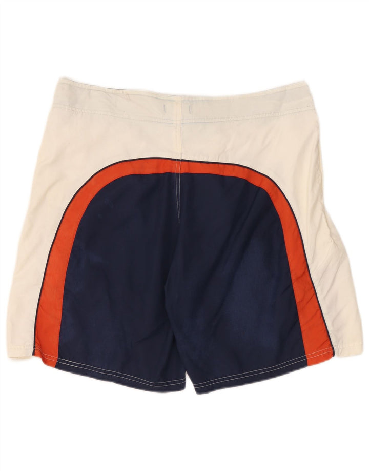 Pantaloni scurți de înot Woolrich pentru bărbați, mari, bleumarin, poliamidă color bloc
