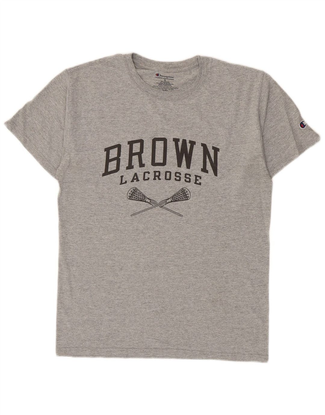 Tricou grafic pentru bărbați Champion Top mic, gri bumbac