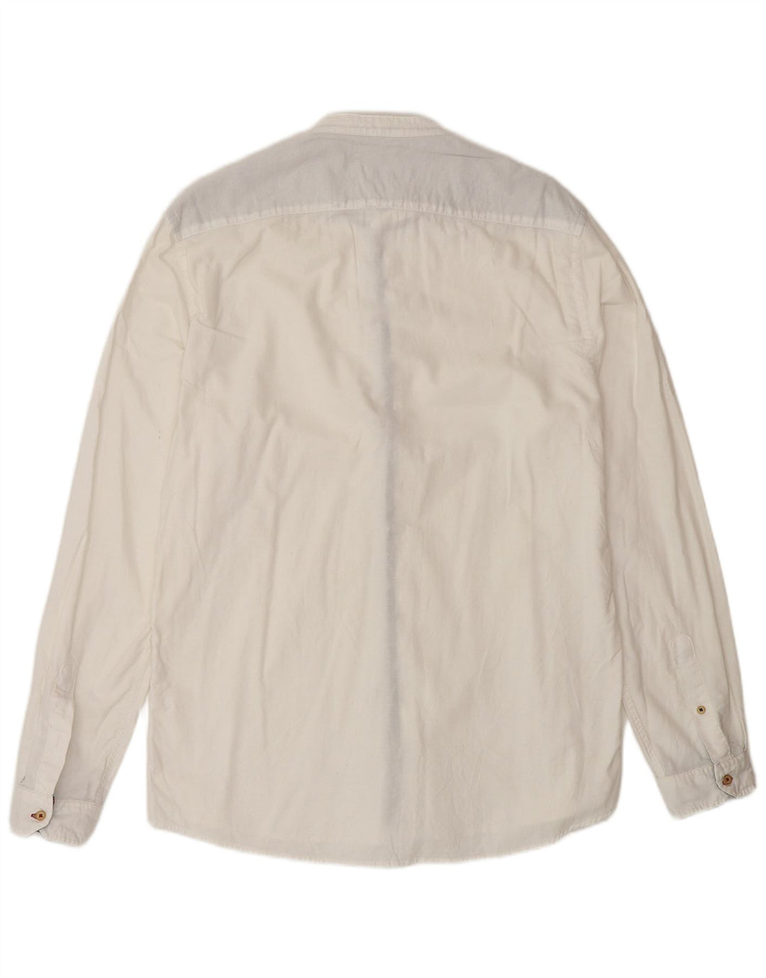 Cămașă pentru bărbați Zara Slim Fit, mare, albă