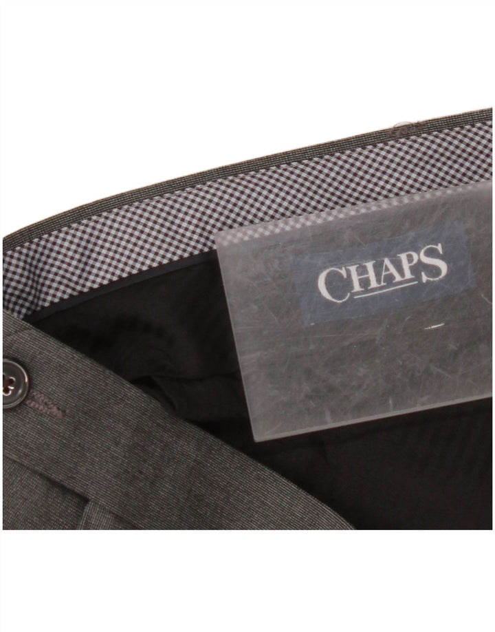 Pantaloni drepți pentru bărbați CHAPS L42 L30 gri