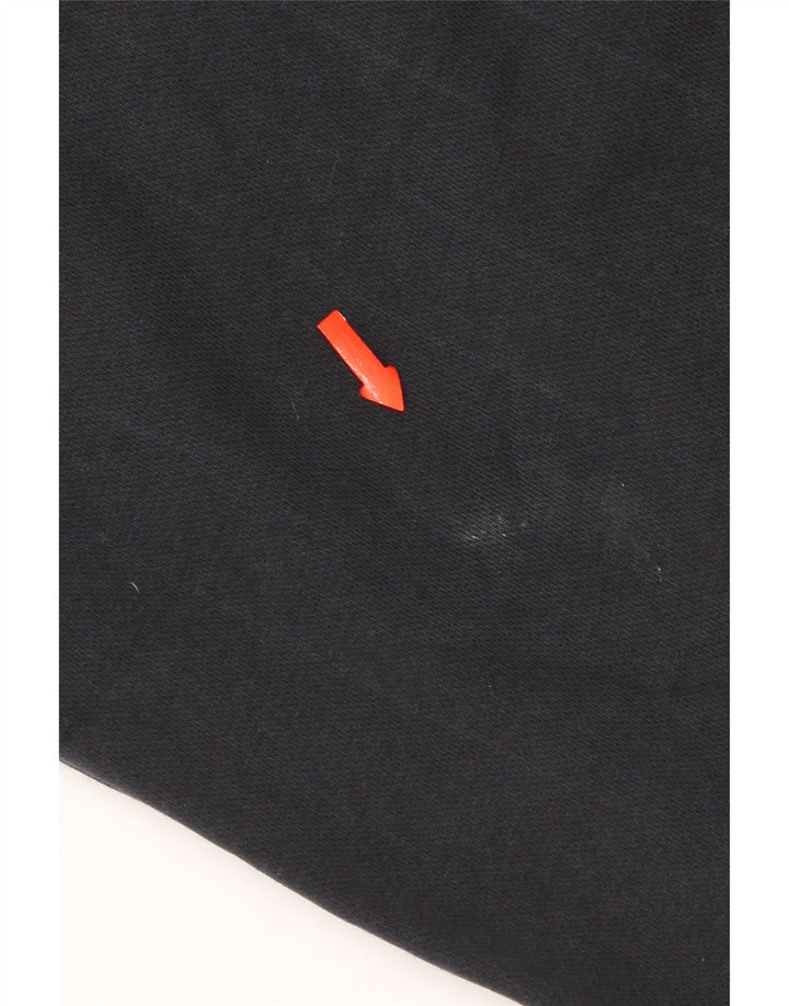 Pulover Nike Grafic pentru bărbați, bumbac mediu negru