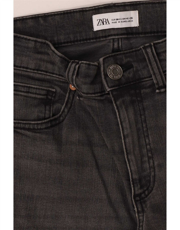 Blugi evazați pentru femei Zara EU 36 XS W26 L26 gri