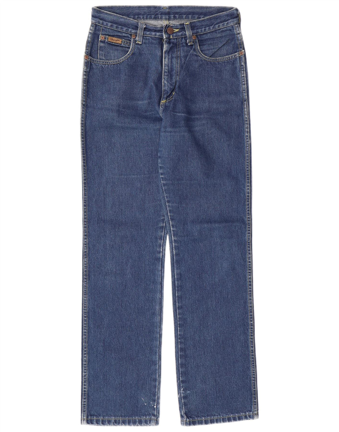 WRANGLER Blugi drepti pentru bărbați W30 L30 bumbac bleumarin