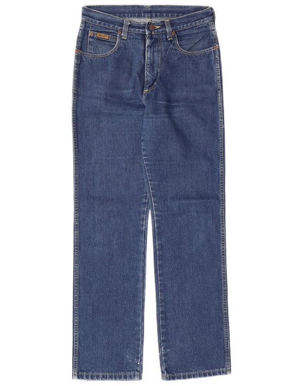 WRANGLER Blugi drepti pentru bărbați W30 L30 bumbac bleumarin