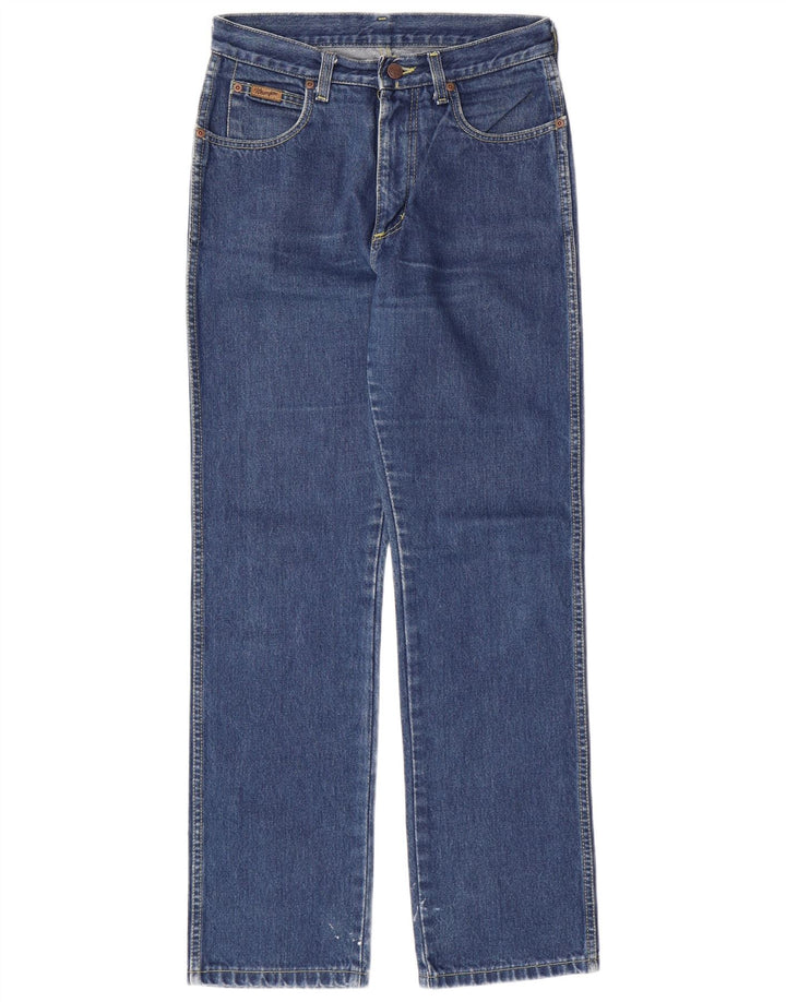 WRANGLER Blugi drepti pentru bărbați W30 L30 bumbac bleumarin