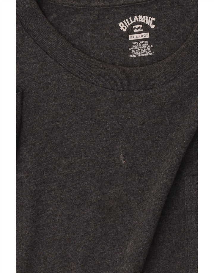 Tricou pentru bărbați Billabong Top 2XL bumbac gri
