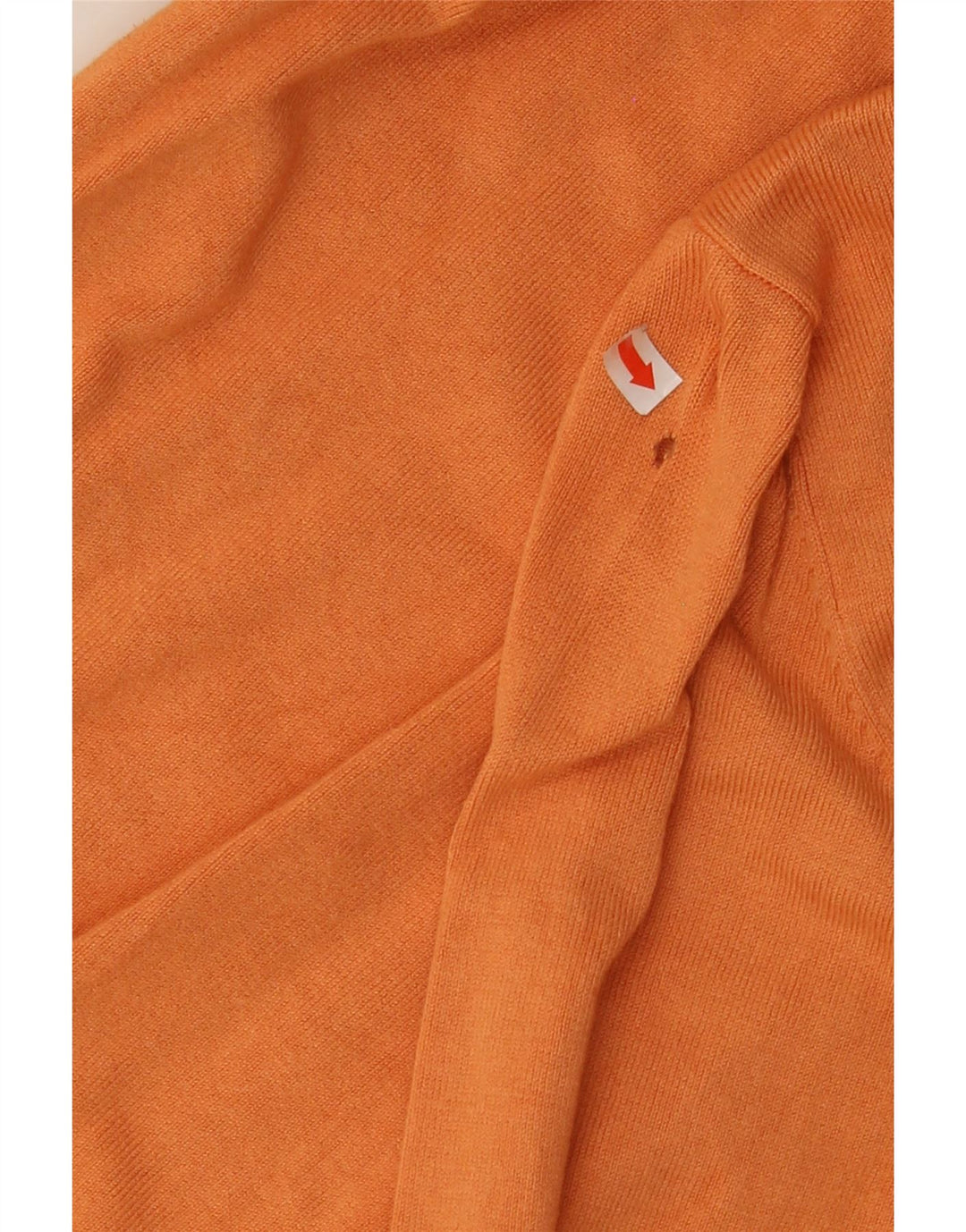 MARKS & SPENCER Womens Cardigan Sweater UK 12 Medium  Orange Vintage Marks & Spencer and Second-Hand Marks & Spencer from Messina Hembry 