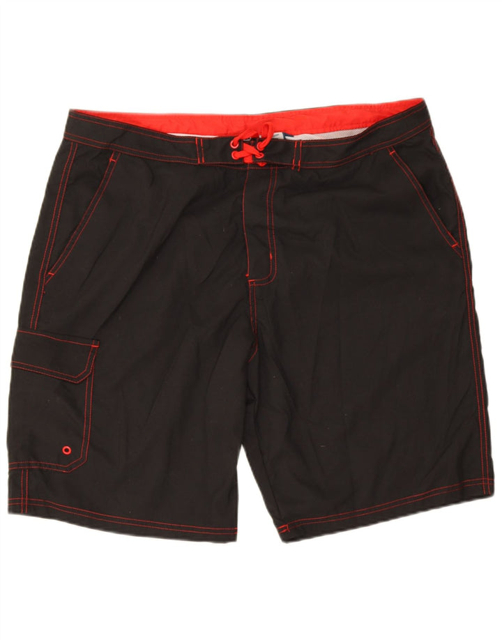 Pantaloni scurți de înot cargo pentru bărbați Mountain Warehouse XL poliester negru