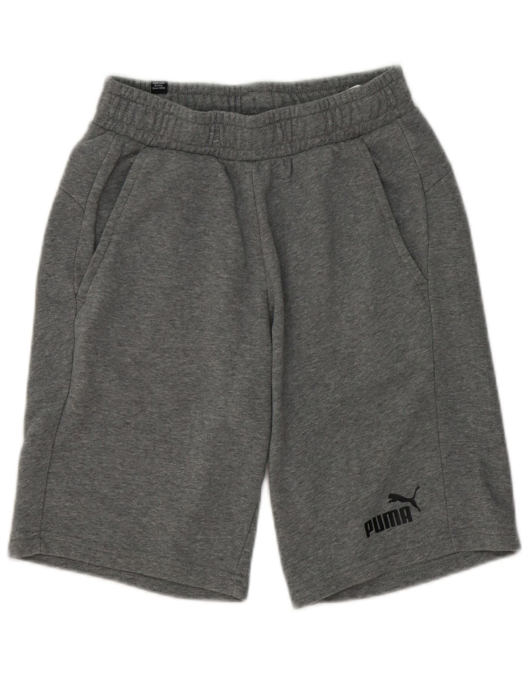 Pantaloni scurti sport PUMA pentru bărbați, bumbac cu pete gri mici
