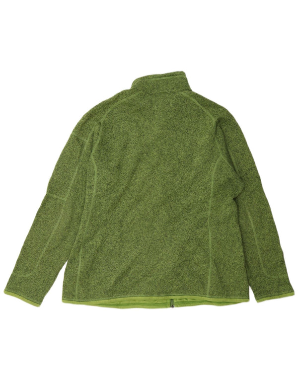 Jachetă de trening pentru bărbați Patagonia, XL, poliester pătat verde