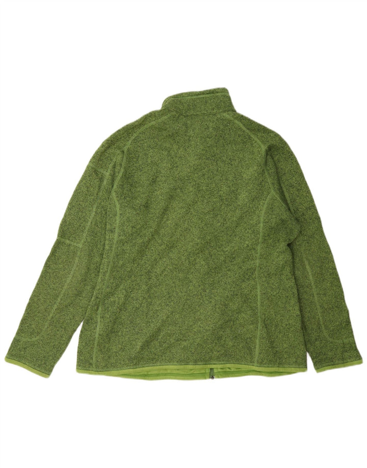 Jachetă de trening pentru bărbați Patagonia, XL, poliester pătat verde