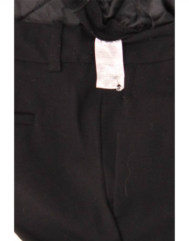 Pantaloni de costum pentru femei Calvin Klein Bootcut W32 L30 Poliester negru