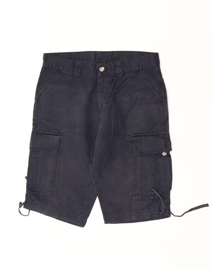 Pantaloni scurți cargo Slam pentru bărbați IT 46 Small W30 Bumbac bleumarin