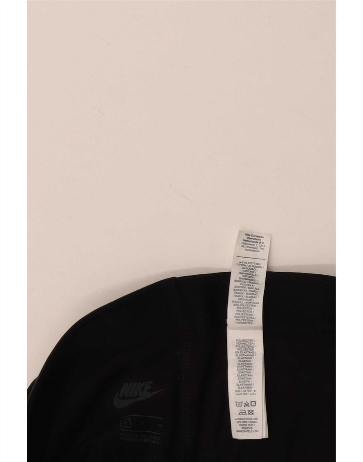 Leggings cu grafic pentru femei Nike UK 8 Poliester negru mic