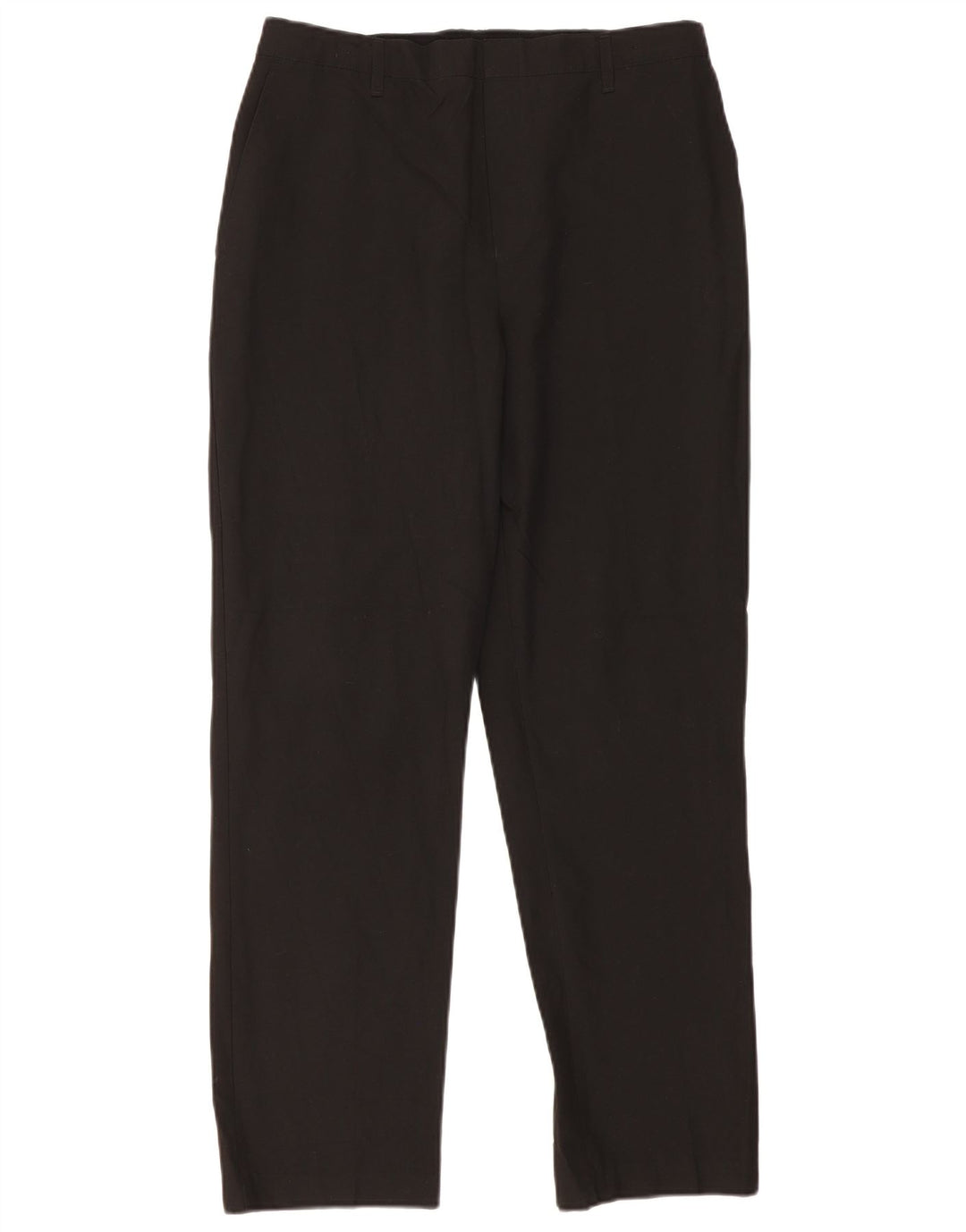 Marks & Spencer Pantaloni subțiri pentru băieți 15-16 ani L32 L30 Poliester negru