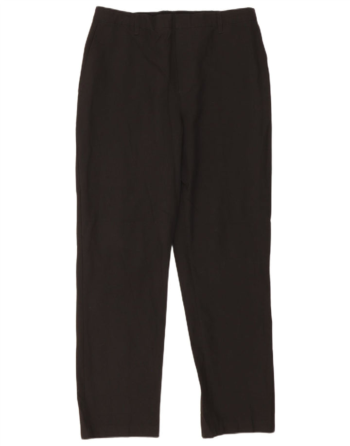 Marks & Spencer Pantaloni subțiri pentru băieți 15-16 ani L32 L30 Poliester negru