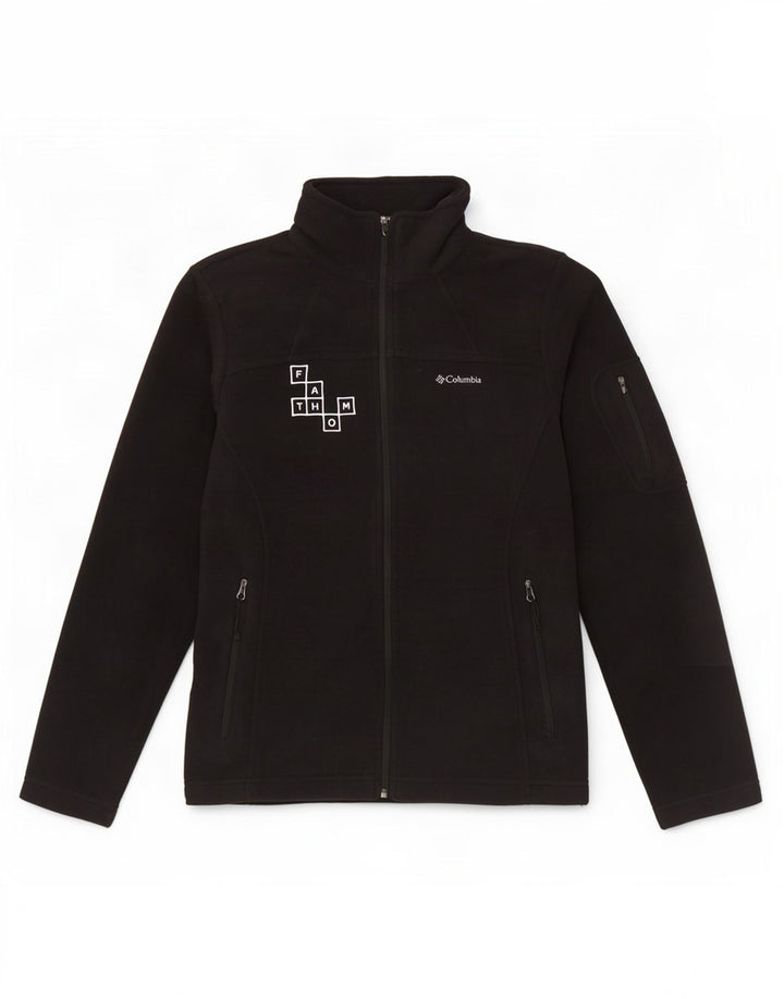 Jachetă Columbia Graphic Fleece pentru femei UK 14 Medium Black Poliester