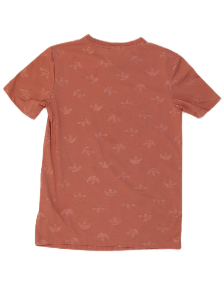 Tricou grafic Adidas pentru femei Top UK 8 Small Pink Poliester
