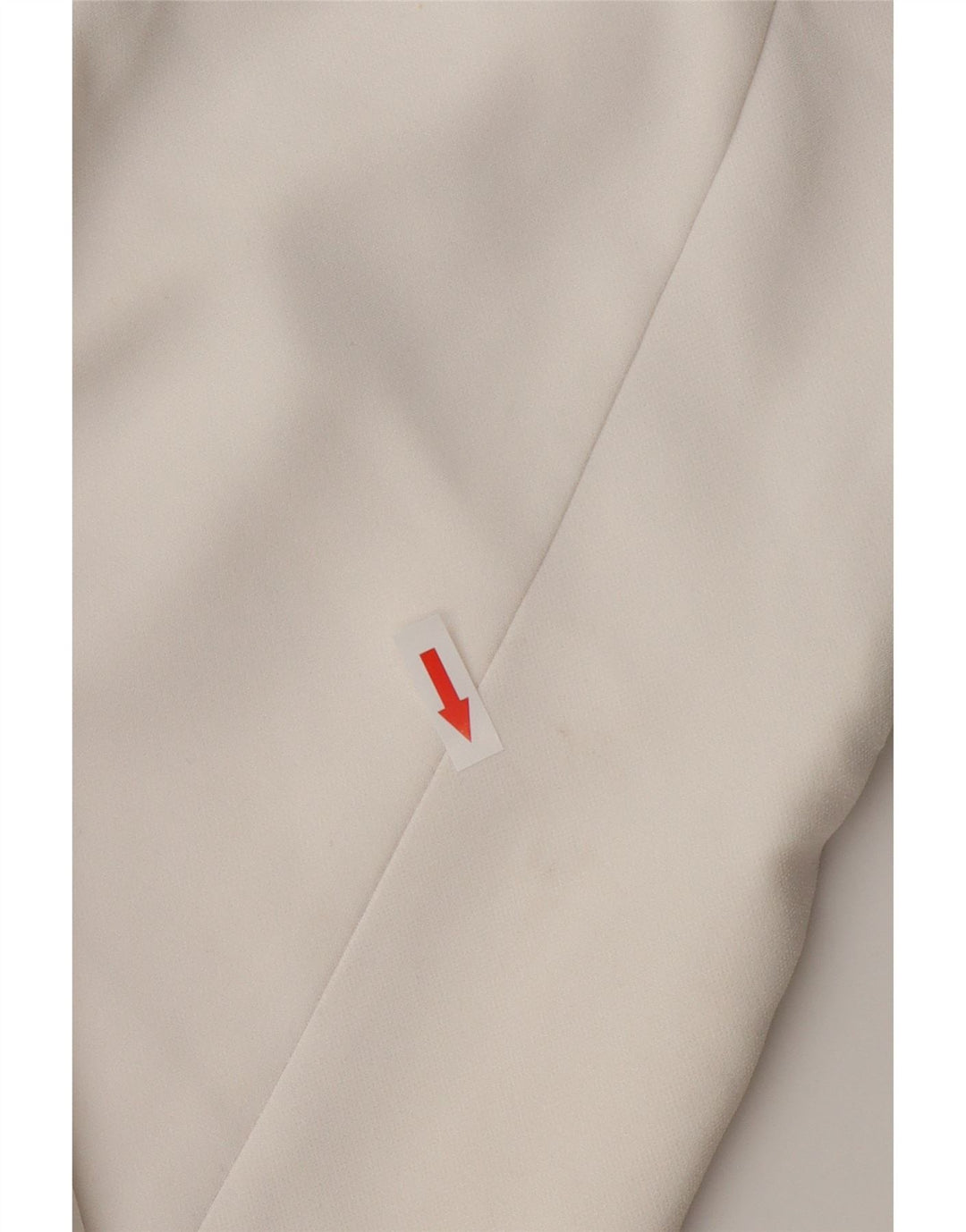 Jachetă pentru femei Zara cu mâneci 3/4 deschise, UK 18 XL, acetat alb