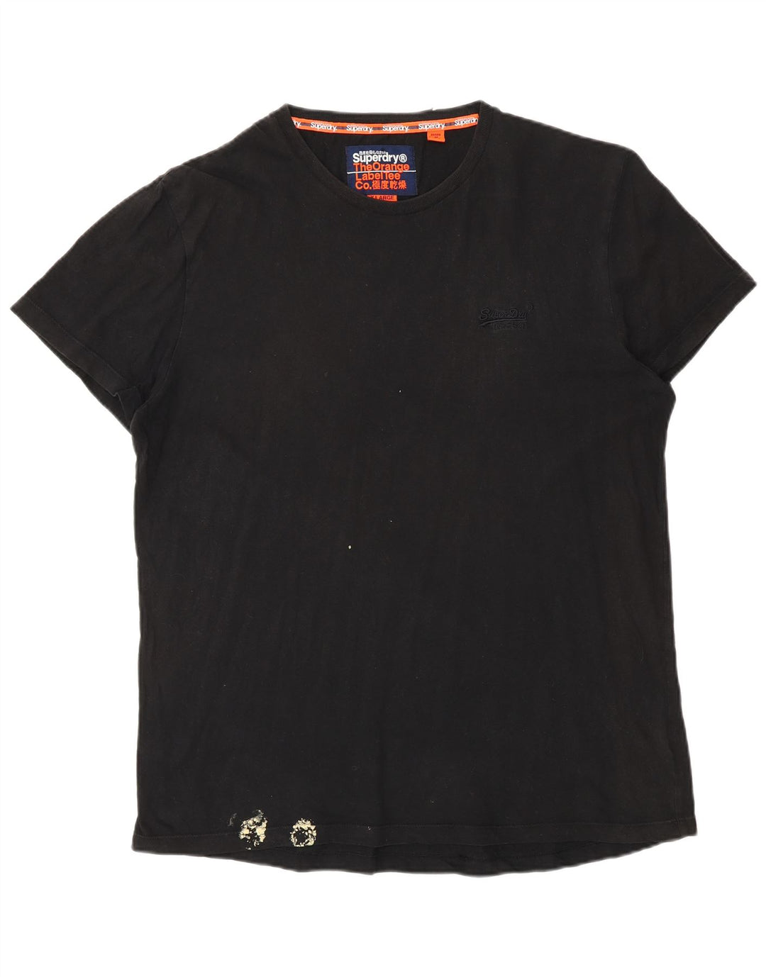 Tricou Superdry pentru bărbați Top XL bumbac negru