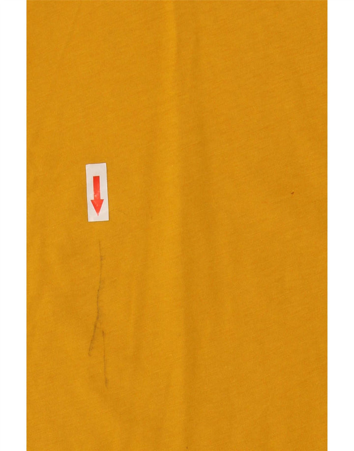 Tricou Jack Wills pentru bărbați Top mare din bumbac galben