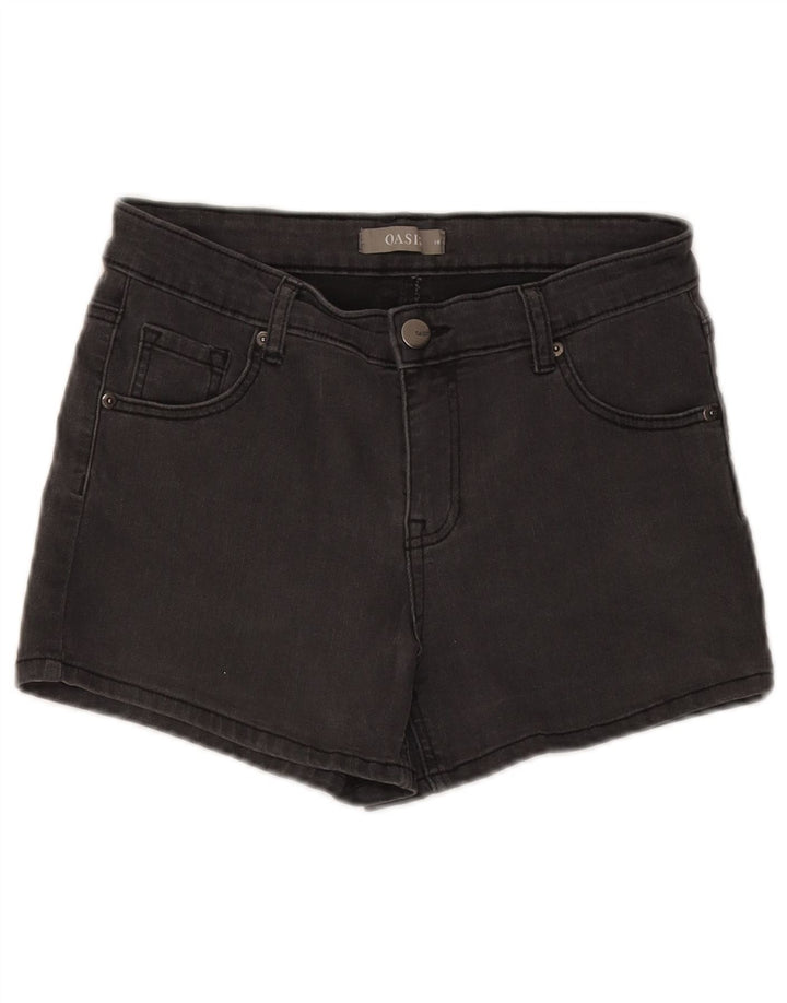 Pantaloni scurți din blugi pentru femei Oasis UK 10 Small W28 Bumbac gri