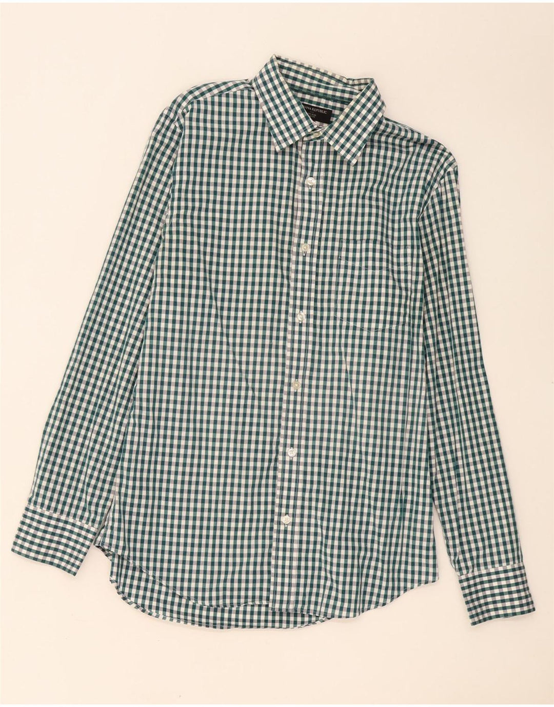 Cămașă pentru bărbați Banana Republic Slim Fit Mărimea 15 1/2 Mediu, Multicoloră