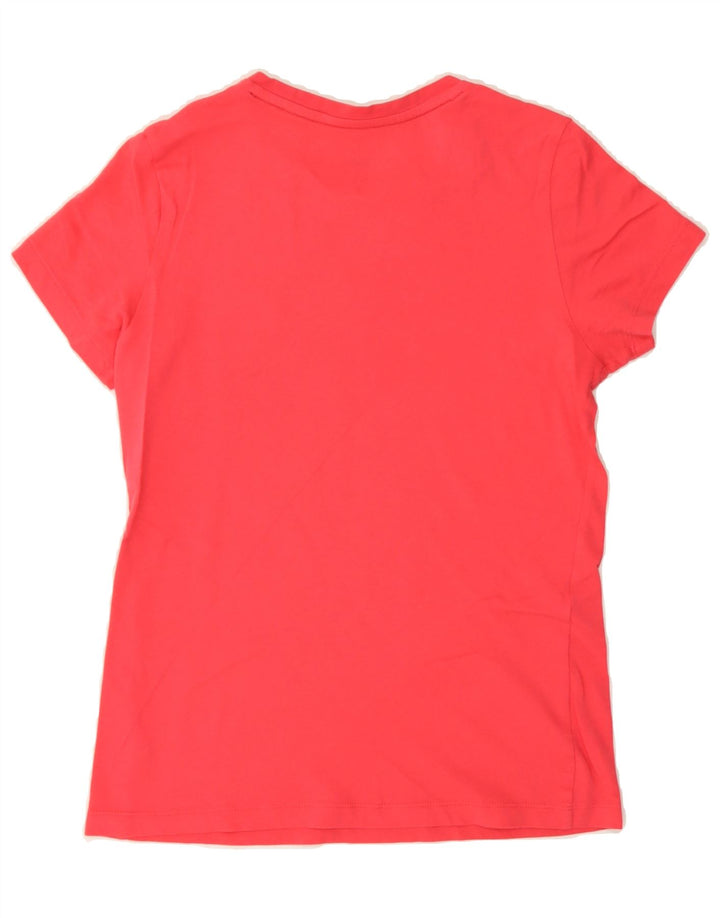 PUMA Womens Graphic T-Shirt Top UK 10 Small Red Vintage Puma and Second-Hand Puma from Messina Hembry 